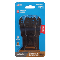 Imperial Oscillating Blade Metal/Wood Variety 3 Pack
