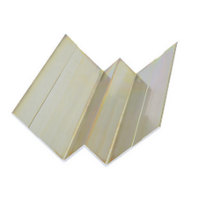 James Hardie 300386 Weatherboard Aluminium Internal Corner W Mould 90 Degrees 2700mm