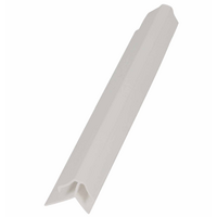 James Hardie 300682 HardieGlaze 4.5mm External Corner White Gloss PVC 2400mm