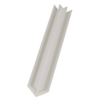 James Hardie 300707 HardieGlaze 6mm Premium Internal Corner White PVC 2700mm