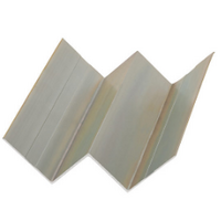 James Hardie 301184 Linea Aluminium Internal W Corner Mould 90 Degree 2700mm 