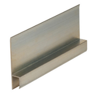 James Hardie 304508 9mm Axon Panel Horizontal Aluminium H Mould 3000mm