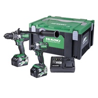 Hikoki 36V Brushless Impact Wrench And Impact Drill Kit