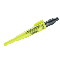 LYRA Dry PROFI Construction Marker With Cap and Sharpener