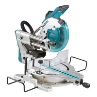 Makita 260mm Dual-Bevel Sliding Compound Mitre Saw With Stand