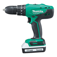 Makita MT Series 18V LXT Hammer Drill Driver With 2x Li-ion Chargers