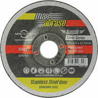 MaxAbrase Silver Inox Cutting Disc 125mm x 1.0mm x 22mm 