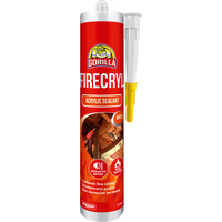 Soudal Gorilla Firecryl Acrylic Sealant Grey Sausage 600ml 
