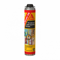 Sika Boom FR Fire Retardant Polyurethane Foam Screw On 750ml Can