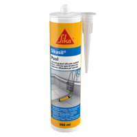 Sika Sikasil Pool Silicone Grey 300ml Cartridge