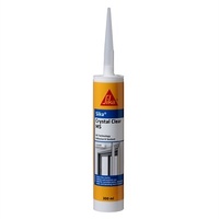 Sika MS Crystal Clear Silicone 300 ml Cartridge
