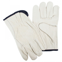 F12-1HL Riggers Gloves Cow White L