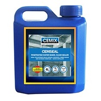 Cemix Cemseal Concrete Sealer Water Based 4ltr