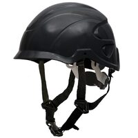 Nexus Core PLUS, Ratchet Adj Vented Helmet with SecurePlus Chinstrap-Black