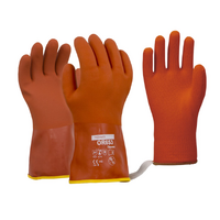 Glove 653 Thermo soft textured PVC with removable Thermo Liner Size XL (10)