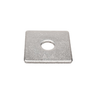 Washer Square M12 x 50mm x 50mm x 3mm Stainless Steel 316 