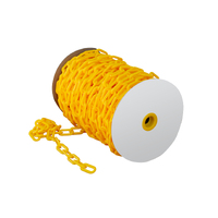 Plastic Chain Yellow 50 Mtrs x 8mm