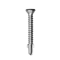 Simpson Strong Tie Quik Drive CBSDGL158SA 10g x 42mm Steel Frame Screw Timber to Steel Drill Point C3 Galvanised Collated Pack 1500
