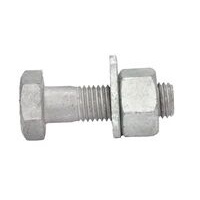 Engineers Bolt M16 x 260 Galv 8.8 Struct