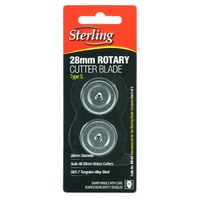 Sterling 28mm Rotary Cutter Blade Card 2