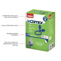 Vortex Earplugs TPR Corded Class 4,  50 pairs Dispenser box