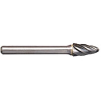 Alpha 9.5mm Tree Radius Nose Burr AL - Metric