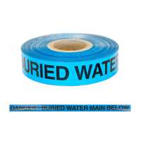 TAPE Foil Detector WATERMAIN 50MM X 304M (Blue)