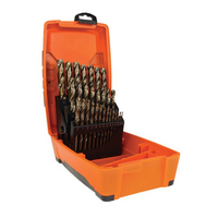 Alpha Drill Set Slim Box Imperial 1/16-1/2