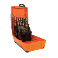 Alpha Drill Set Tuff Box Cobalt Imperial 1/16-1/2