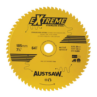 Austsaw Extreme Stainless Steel Blade 185mm x 64T