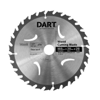 DART Timber Blade 160mm 28T 20mm Bore
