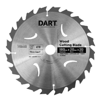 DART Timber Blade 180mm 20T 20mm Bore