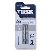 Tusk Torsion Bits 5mm Hex x 50mm 2 Pack