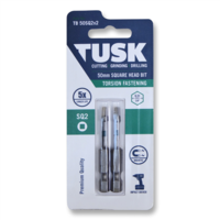 Tusk Torsion Bits SQ2 x 50mm 2 Pack