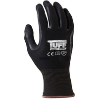 TUFF Black Grip Glove - Size 11 XX Large