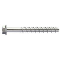 Tecfi HWH Concrete Hex Screw Bolt C1C2 10mm x 90mm Zinc Each