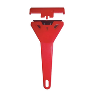 Sterling Red Plastic Scraper-Safety Cap