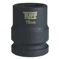 TUFF 18mm Impact Socket Short 1/2