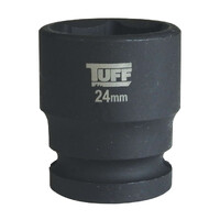 TUFF 24mm Impact Socket Short 1/2