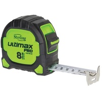 Sterling Ultimax Pro Tape Measure 8m x 27mm - Magnetic
