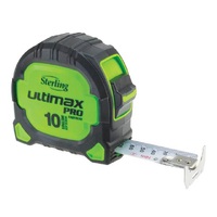 Sterling Ultimax Pro Tape Measure 10m x 27mm - Magnetic Easyread