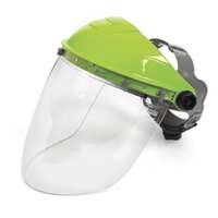 TUFF-SHIELD Browguard & Visor Combo, Extra High Impact, anti-fog, Clear Lens