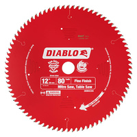 Diablo 2608642394 Fine Finish Circular Saw Blade 12" 305mm 80T 