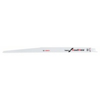 Bosch 2608654763 S 1411 DF Heavy for Wood and Metal Reciprocating Saw Blades 300 x 19 x 1.25 6TPI 