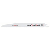 Bosch 2608657610 S 1110 VF Heavy for Wood and Metal Reciprocating Saw Blades 225 x 22 x 1.6 5/8TPI 