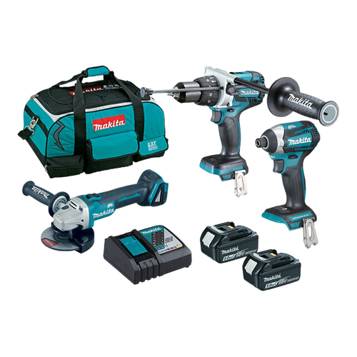 Makita 3-Tool Combo Kit Review - LXT 18V Lithium Ion