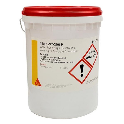 Sika Wt 0 Waterproofing Concrete Admixture 1 75kg Gfc Fasteners Construction Products