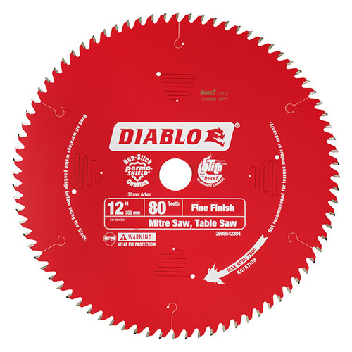 Diablo 2608642394 Fine Finish Circular, Diablo Table Saw Blade 100mm